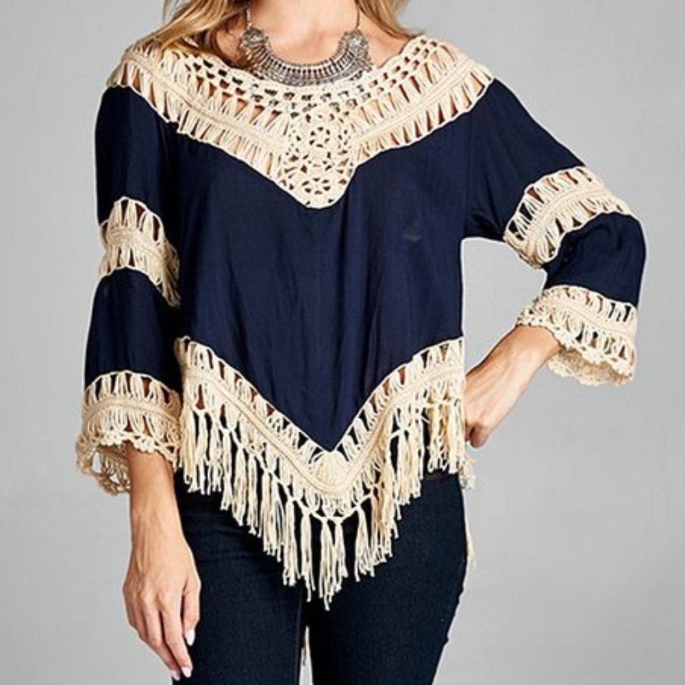 Urban Cowboy Fringe Top